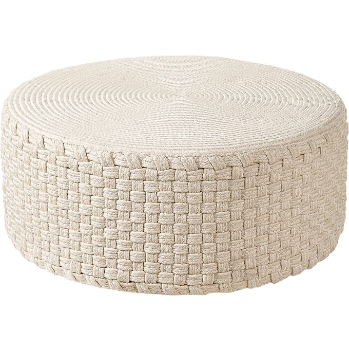 MITHI - Buitenpoef - Lichtbeige - Synthetisch materiaal