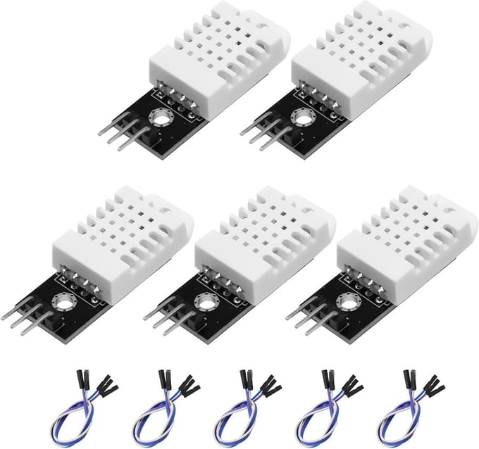 Temperatuursensor Module - Luchtvochtigheidssensor - Elektronica Projecten - Digitale Single-Bus - 3.3-5.5 V