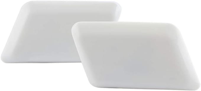 Koplamp Sproeier Covers - Koplamp Wasmachine Jets - Auto Onderhoud - Directe Vervanging - Set van 2 - Wit