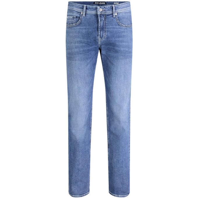 broek met rechte pijpen in 5-pocketmodel