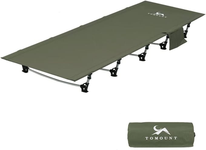 Ultralight Opvouwbaar Veldbed voor Kamperen - Compact en Duurzaam