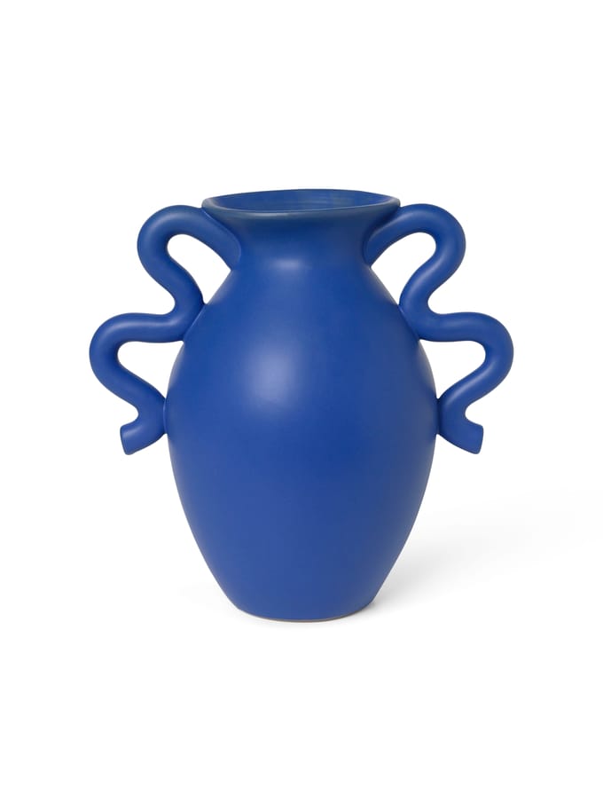 Ferm Living Verso Tafelvaas  - blauw