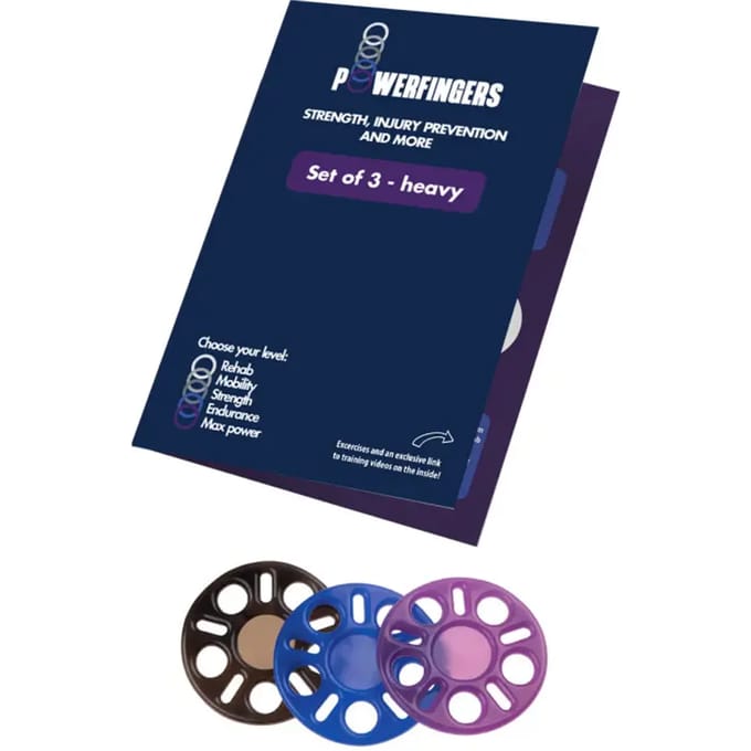 Vingertrainer Trainingsmateriaal Kletter Retter Heavy (x3)