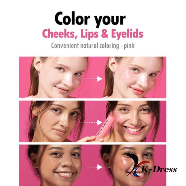 KAHI Kistin Balsem Roze 9g (3 opties) #1PCS pink
