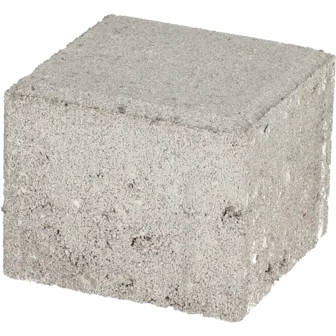 Ecotop Base Halve bss 10,5x10,5x8 normaal facet grijs KOMO PL2