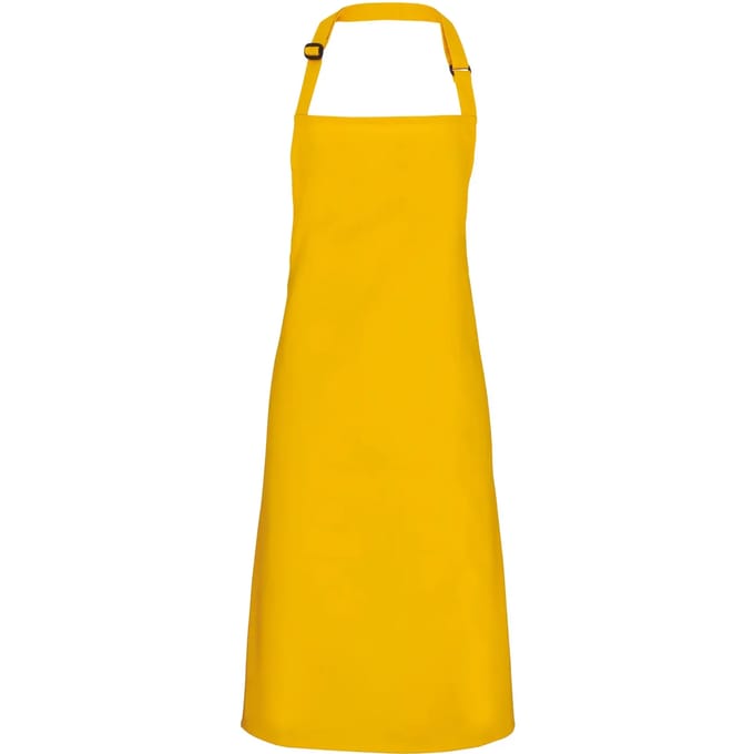 Schort/Tuniek/Werkblouse Unisex One Size Premier Mustard 65% Polyester, 35% Katoen