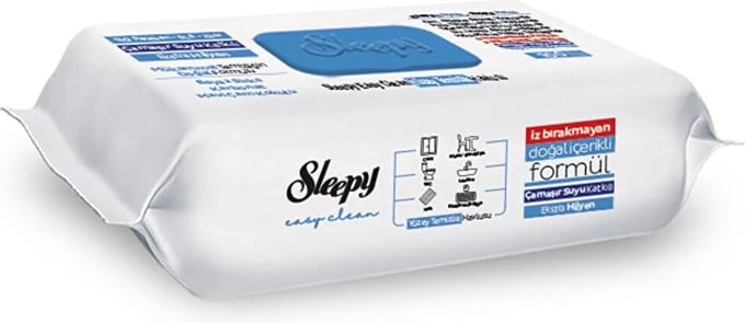 Sleepy Easy Clean - Schoonmaakdoekjes - 100 stuks - Bleekmiddel