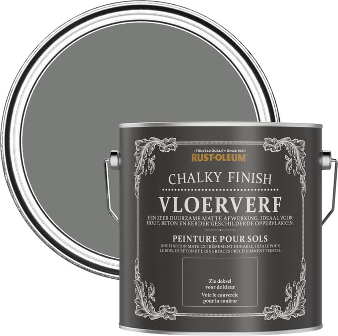 Rust-Oleum Grey Vloerverf - Schaduwgrijs 2,5L