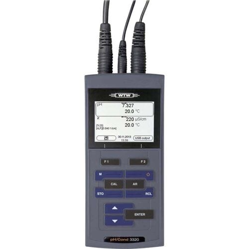 WTW pH/Cond 3320 Multiparameter-handmeter Temperatuur, TDS, Weerstand, Geleidingsvermogen, pH-waarde, mV
