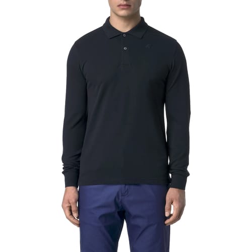 Polo Shirt Lange Mouw K-Way k1125gw-k89
