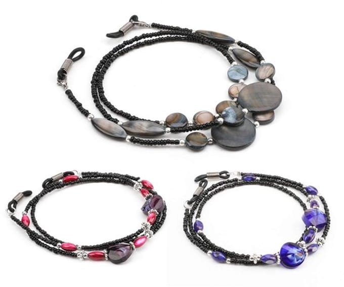Dailygoody - Beaded Glasses Strap - Verstelbare Brilketting