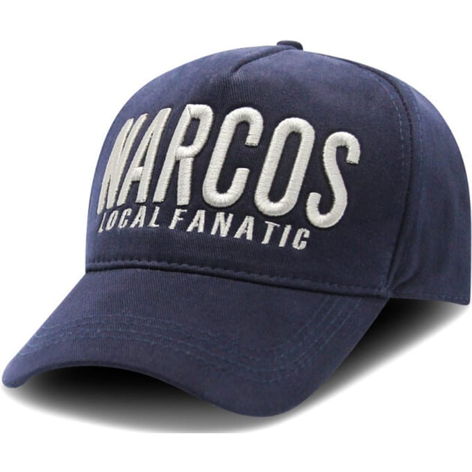 Baseball Cap Heren - Pet Heren - NARCOS - Blauw