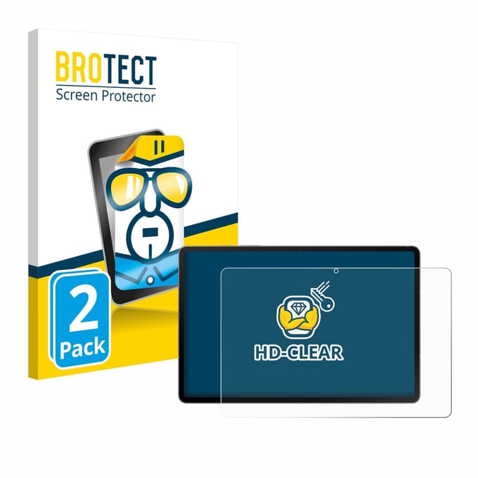 BROTECT - Screenprotector voor Samsung Galaxy Tab S10 FE / Lite / 5G - Folie Beschermfolie transparant 2 Stuks