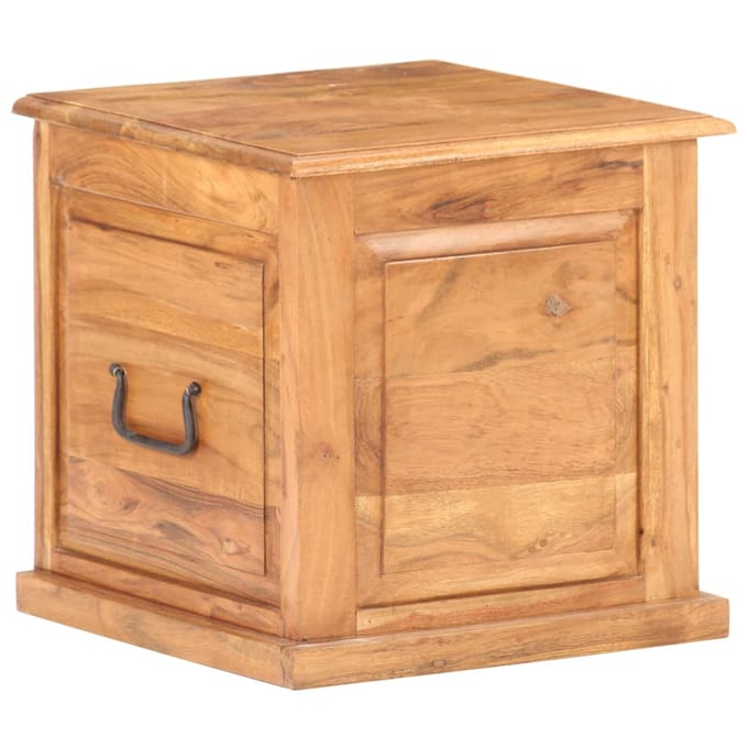 vidaXL - Kist - 40x40x40 - cm - massief - acaciahout