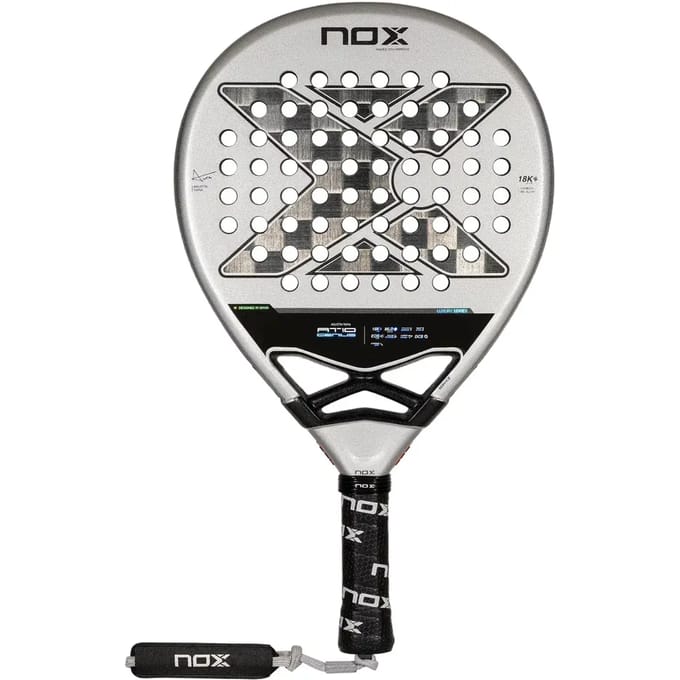 Paddle racket Nox AT10 Genius 18K Alum 2024 Par Agustin Tapia