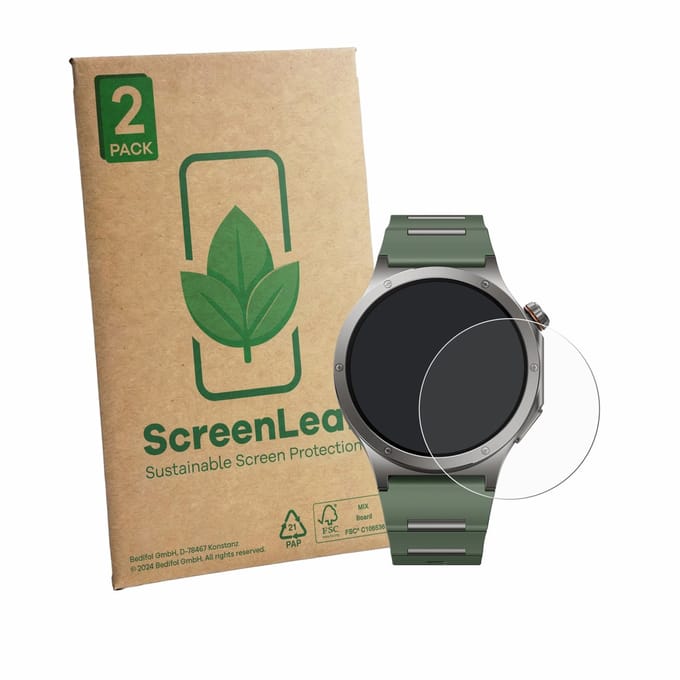 2 Stuks Screenprotector voor OnePlus Watch 4 - Hoogwaardige Beschermfolie transparant
