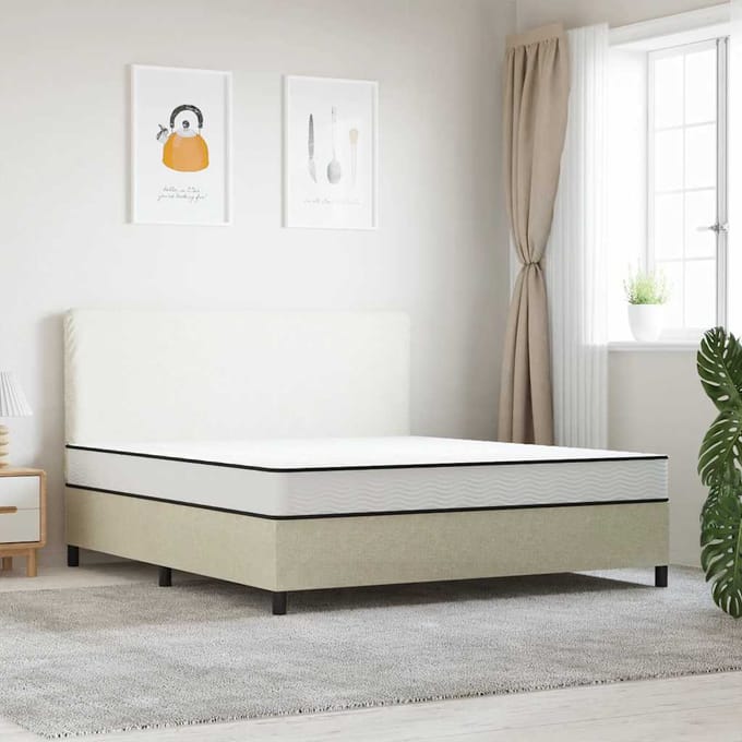 vidaXL - Binnenveringmatras - middelhard - 180x200 - cm