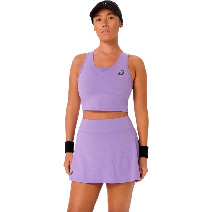 ASICS Match Jacquard Night Energy Tanktop Dames
