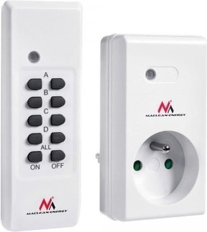 Stopcontact met afstandsbediening - 3600W