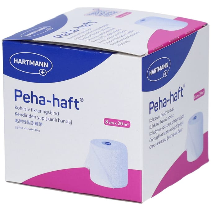 Hartmann - Peha-haft® latexvrij 8cm x 20m