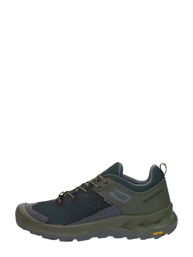 Grisport Explorer low groen wandelschoenen uni (15401-09)