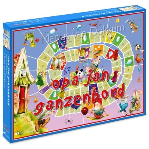 Marius Van Dokkum - Opa Jan - Ganzenbordspel
