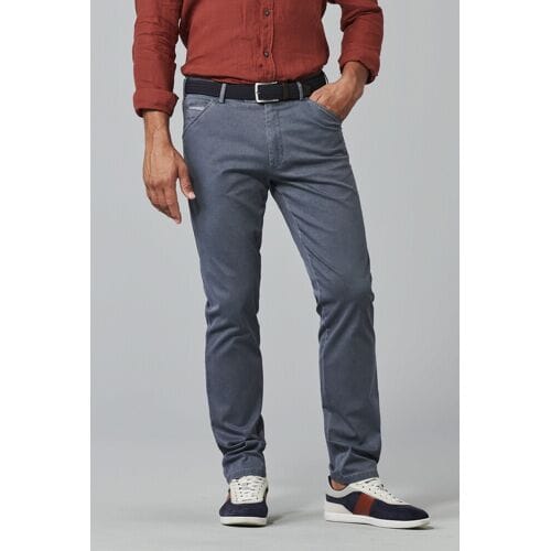 Meyer Broek Chicago Two-Tone Organic Cotton Stretch Blauw / male