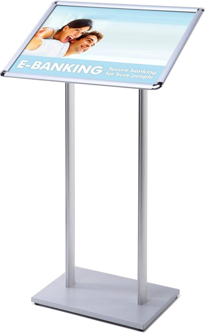 Menustandaard Design Standaard A2 Ronde Hoeken 25 Mm - Syna MBA2R25