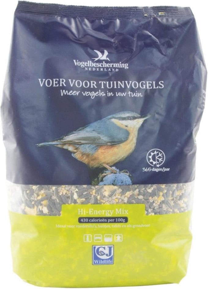Vogelbescherming Vogelvoeder Hi-Energy Mix - 4 L