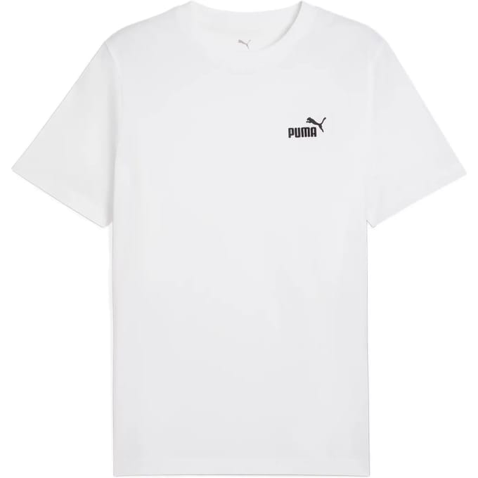 PUMA ESS Small No. 1 Logo Tee Unisex T-shirt - PUMA White