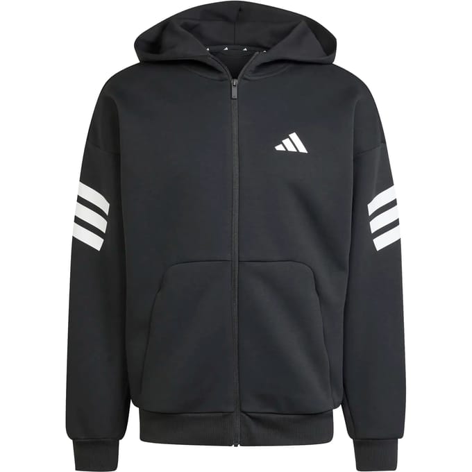 Hooded sweatshirt met rits adidas Future Icons 3-Stripes