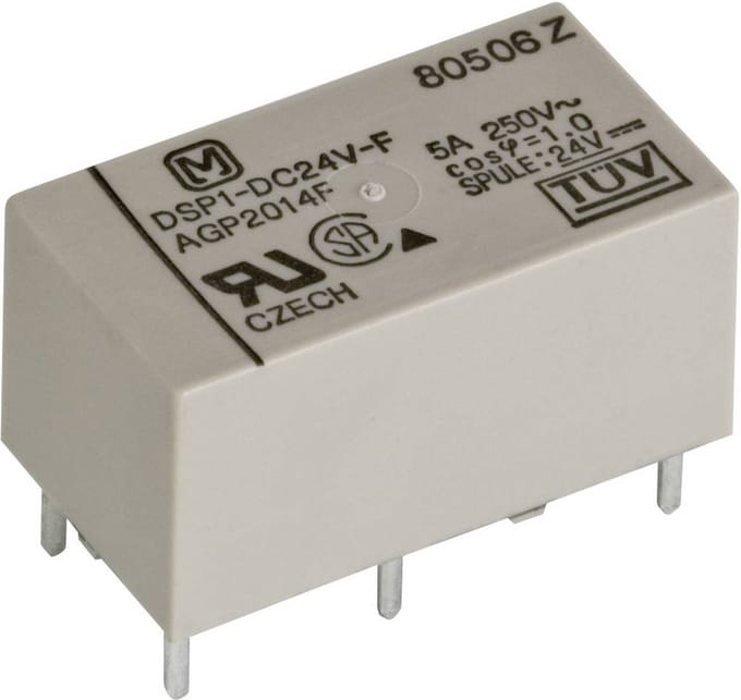 Panasonic DSP2A24 Printrelais 24 V/DC 5 A 2x NO 1 stuk(s)