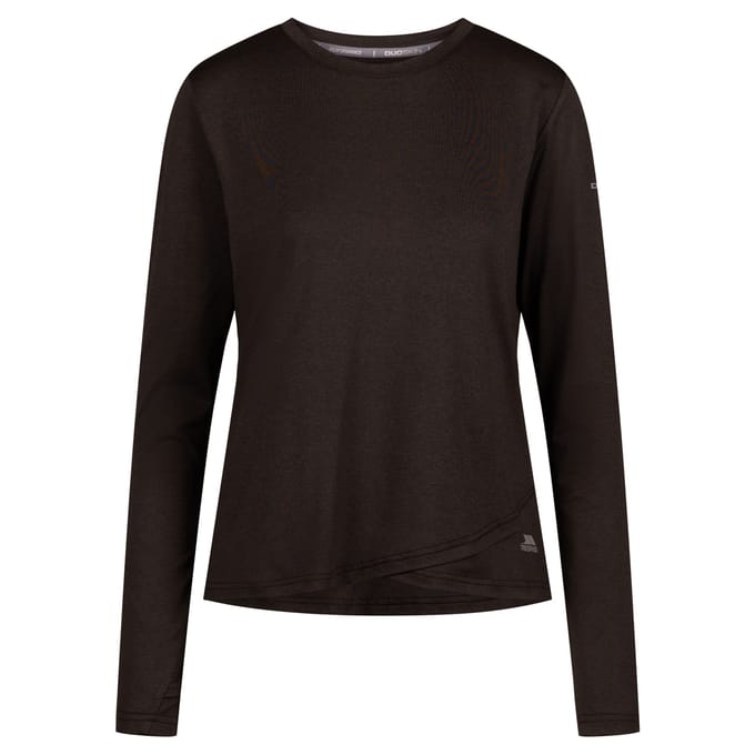 Trespass Dames/Dames Britney Active Top (Zwarte mergel)