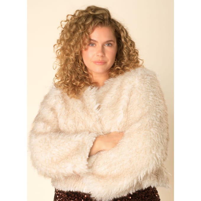 YEST CURVE Haidee Cover ups - Winter White - maat X-0(44)