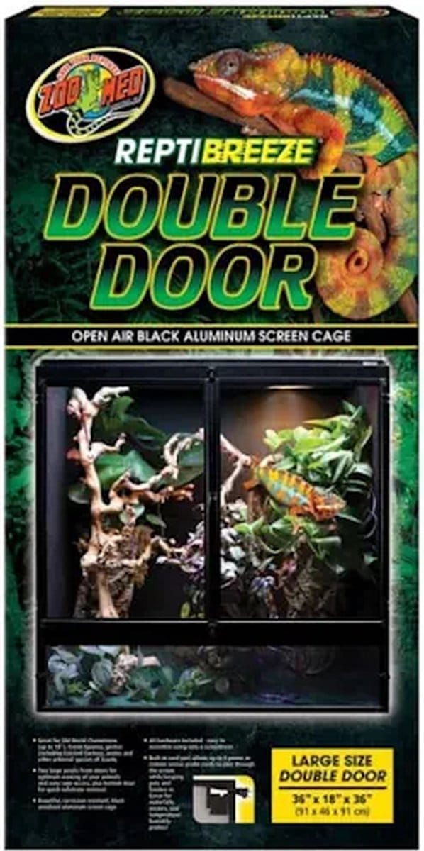 Zoo Med Double Door Reptibreeze 90x45x90cm