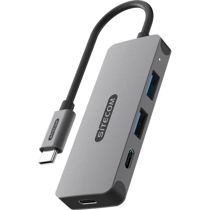 Sitecom USB-C naar 2 x USB-A + 2 x USB-C 10 Gbps Hub