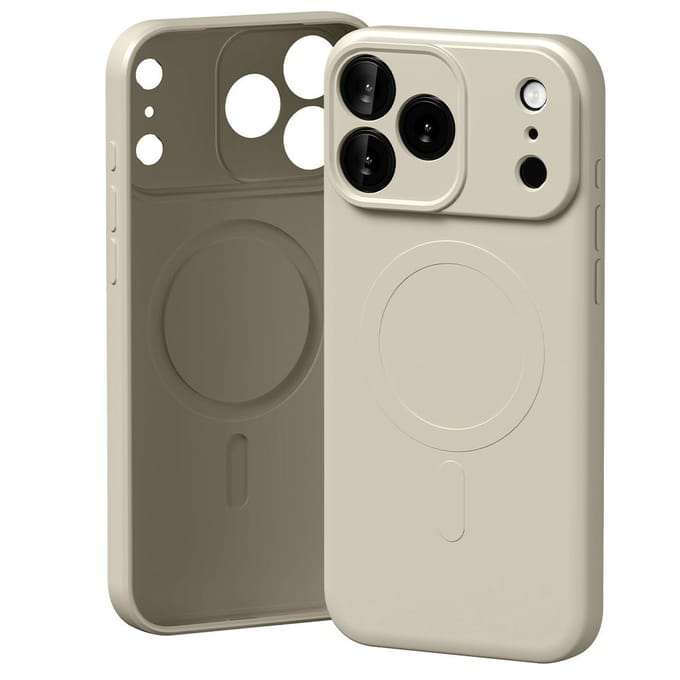 Mercury Semi-Silicone Magsave Hoesje Voor Iphone 17 Pro Max Magnetisch