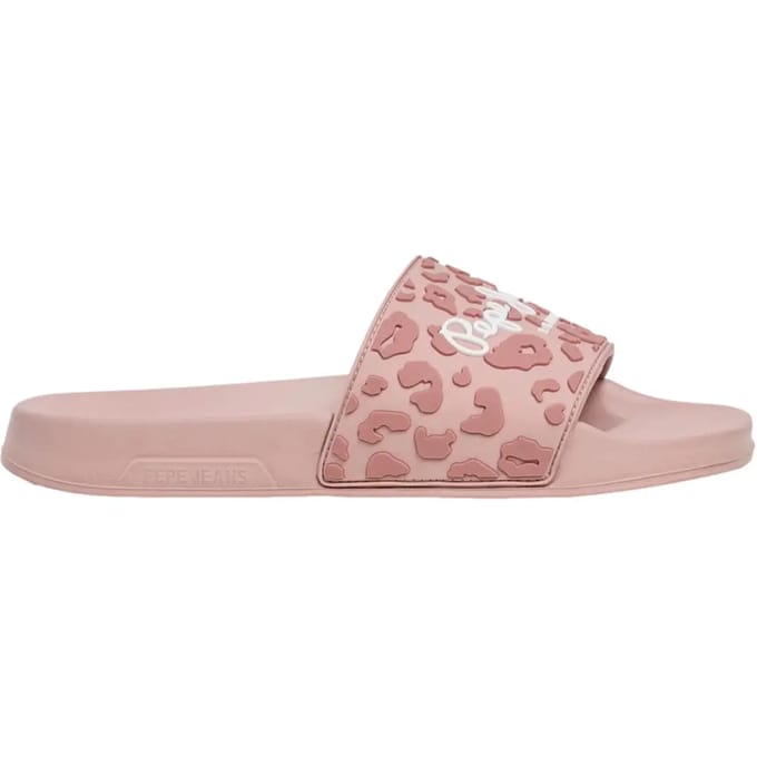Pepe Jeans Slider Leo Slippers Roze EU 41 Vrouw