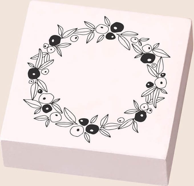 Colop May & Berry Stempel | BereKrans | 4.5 x 4.5 cm