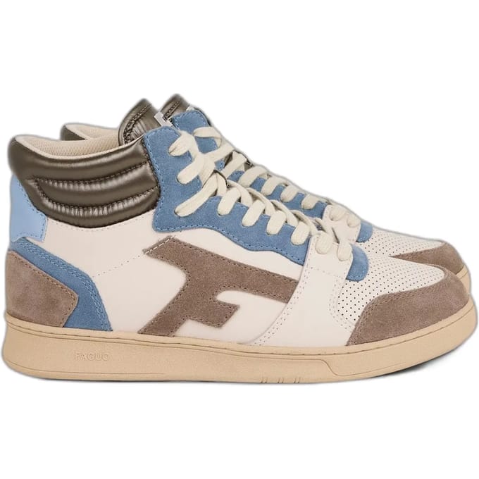 Leren damesschoenen Faguo Hazel Mid