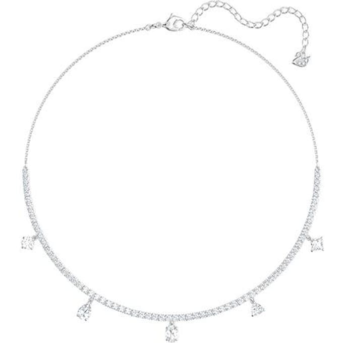 Swarovski Tennis Deluxe Kettingen Dames 5562084 White|F|Box (Random Color) blue