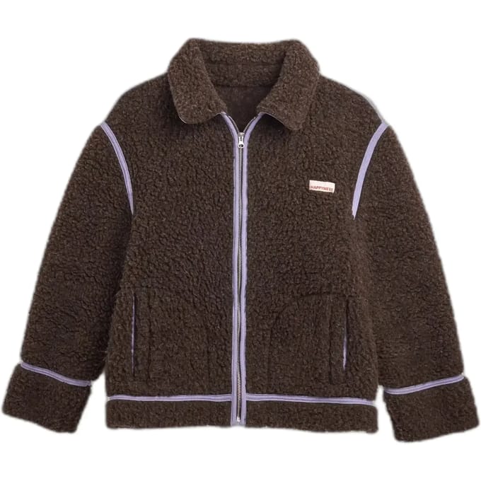 Fleece met rits Happymess