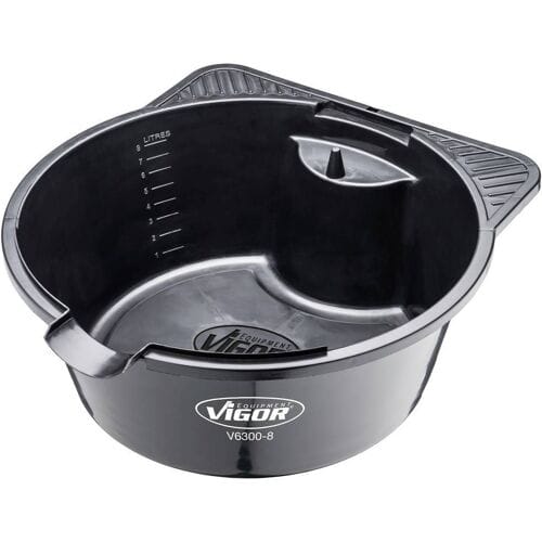 Vigor V6300-8 Olieafvoerbak