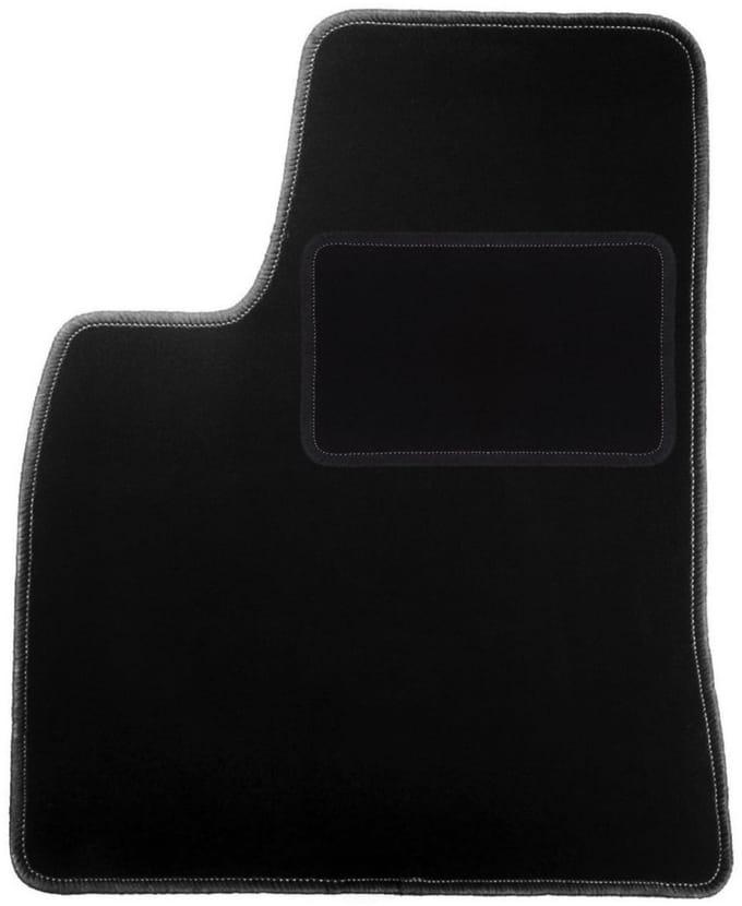 Chauffeursmat zwart voor: Tesla SI sedan (2012-2016)