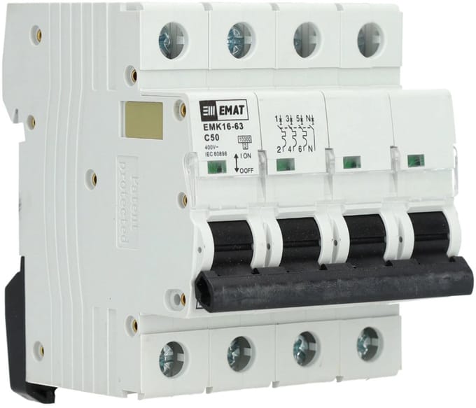 EMAT Krachtgroep 50A 3P N C-Kar