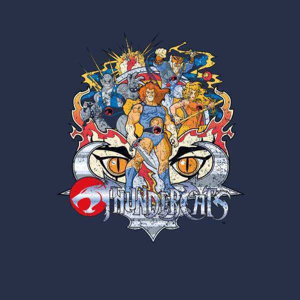 Thundercats Team Unisex T-Shirt - Navy - XL