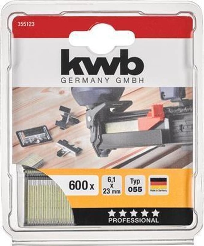 KWB Nieten Hard Type 055C - 23 mm - 600 Stuks