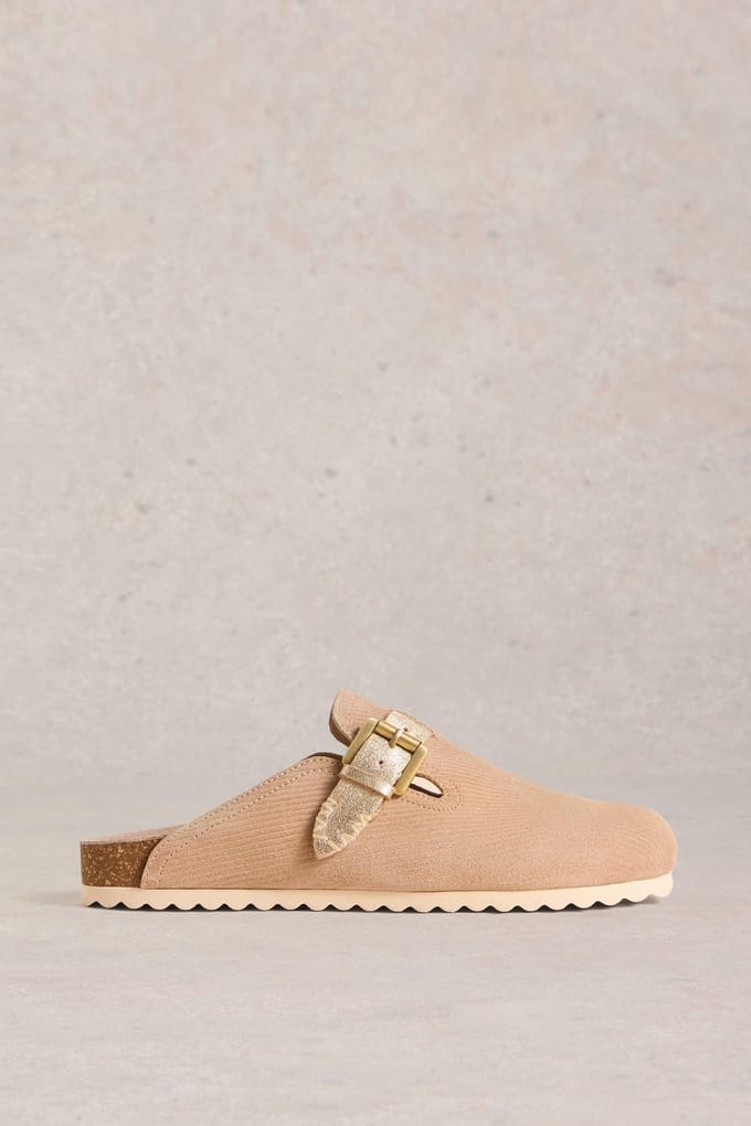 White Stuff Myrtle Slip On Footbed Natural Multi Taglia: 8 | Infradito Outlet | Donna