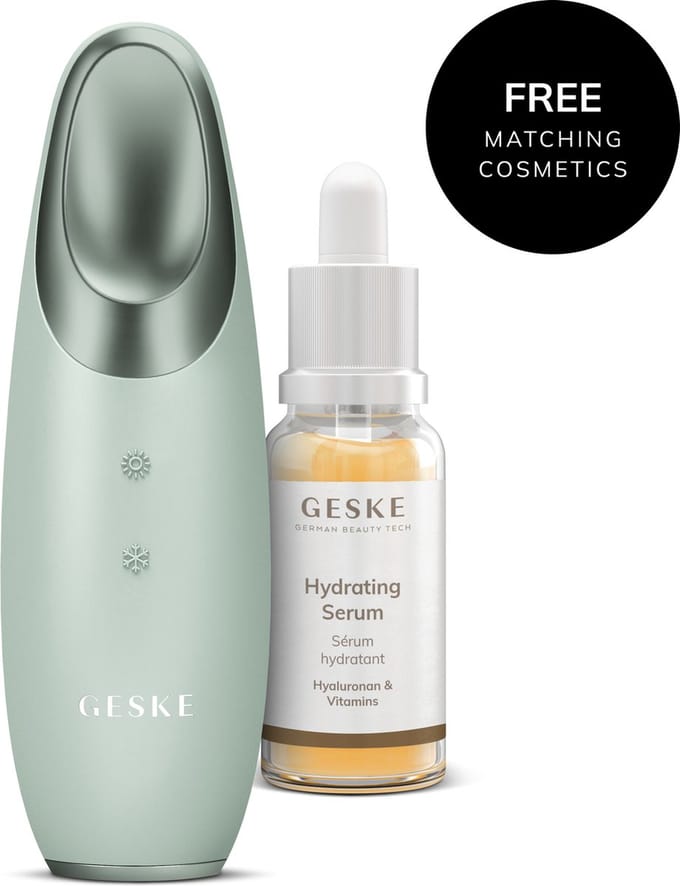 GESKE | SmartAppGuided™ Warm & Cool Eye Energizer | 6 in 1 | Kleur: Groen + gratis cosmetica
