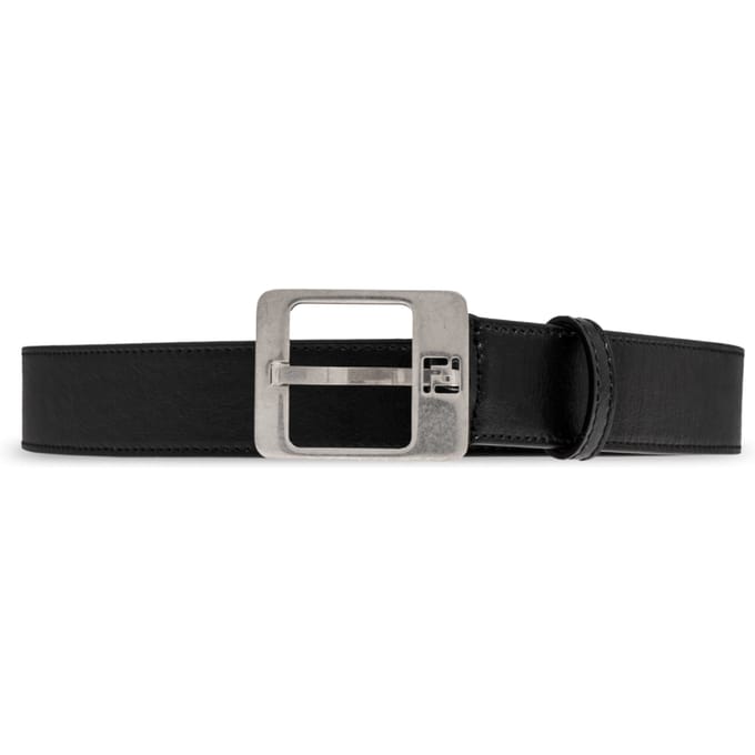 FF Monogram Gesp Leren Riem